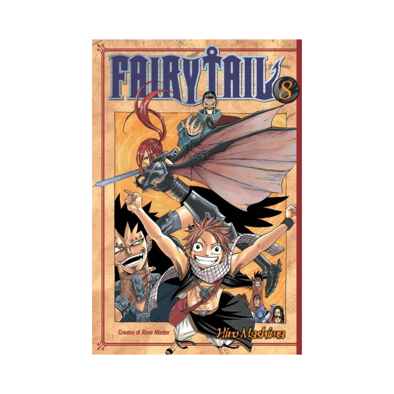 FAIRY TAIL VOL 08 IN ENGLISH