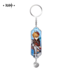 TARTAGLIA AKA CHILDE GENSHIN IMPACT PORTE CLEFS METAL CHARACTER