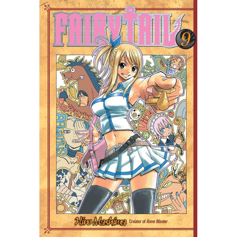 FAIRY TAIL VOL 09 MANGA VERSION ANGLAISE