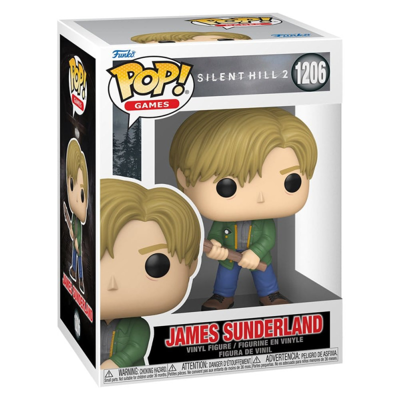 JAMES SUNDERLAND SILENT HILL POP GAMES VINYL FIGURINE 9 CM