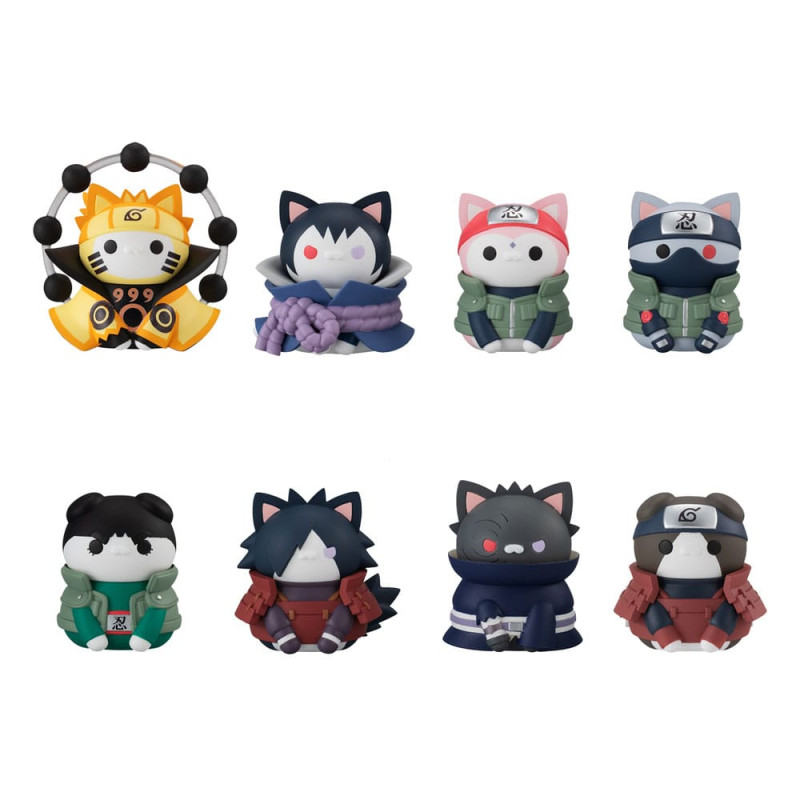 NARUTO SHIPPUDEN MEGA CAT PROJECT TRADING FIGURES NYARUTO LAST BATTLE VERSION 3 CM