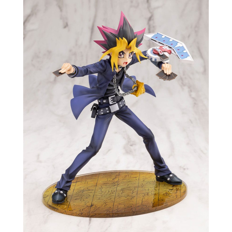 YUGI MUTO PASSIONATE DUELISTS YU GI OH STATUETTE PVC ARTFX J 1 7 19 CM