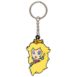 PORTE CLES PRINCESS PEACH SUPER MARIO PVC 6 CM