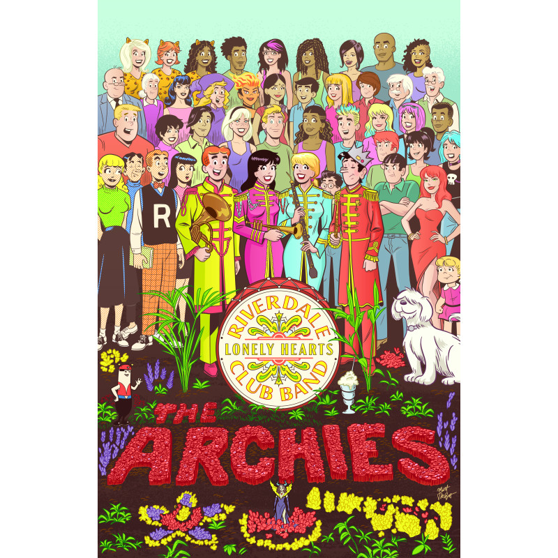 LAUGH 166 FACSIMILE EDITION CVR B MATT TALBOT SGT PEPPERS VAR