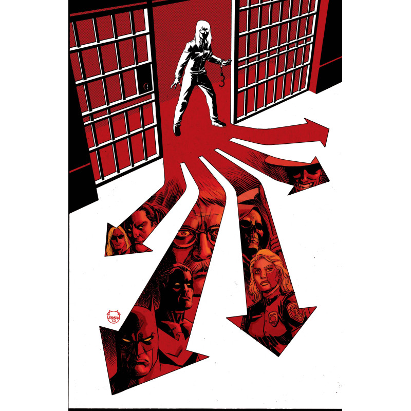 BARBARA GORDON BREAKOUT 4 CVR C DAVE JOHNSON CARD STOCK VAR