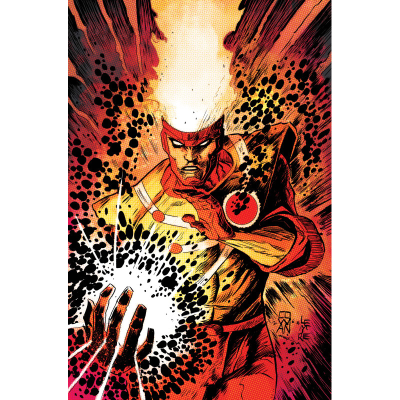 FURY OF FIRESTORM 5 (OF 8) CVR B DENYS COWAN & JEFF LEMIRE CARD STOCK VAR