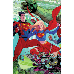 SUPERGIRL 16 CVR A GUILLEM MARCH CONNECTING (KINGDOM OF ZOD)