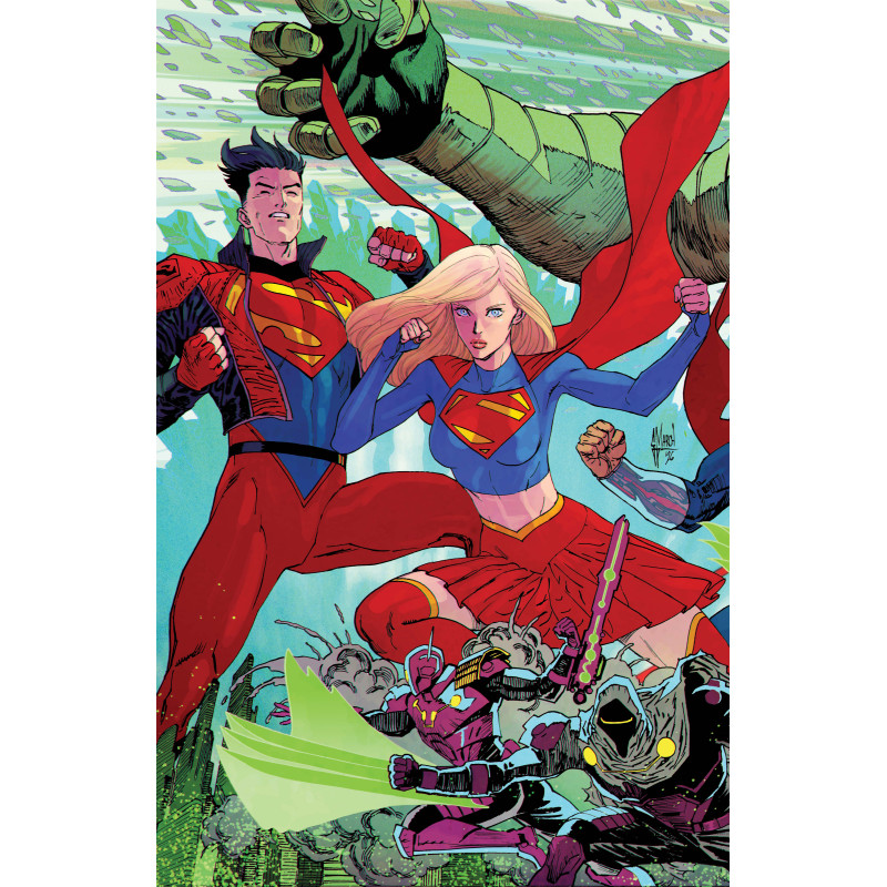 SUPERGIRL 16 CVR A GUILLEM MARCH CONNECTING (KINGDOM OF ZOD)