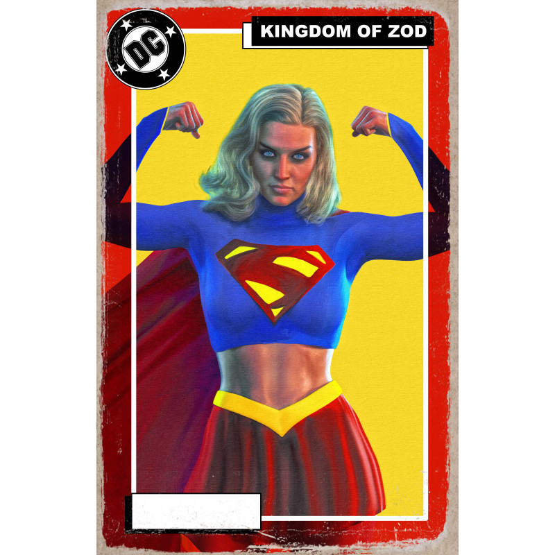 SUPERGIRL 16 CVR E MARK SPEARS KINGDOM OF ZOD FOIL VAR (KINGDOM OF ZOD)