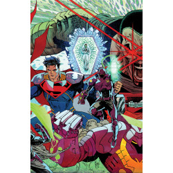 ACTION COMICS 1101 CVR A GUILLEM MARCH CONNECTING (KINGDOM OF ZOD)