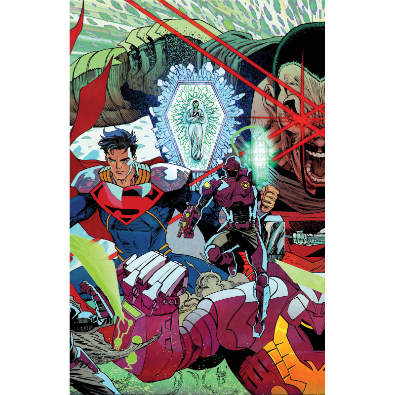ACTION COMICS 1101 CVR A GUILLEM MARCH CONNECTING (KINGDOM OF ZOD)