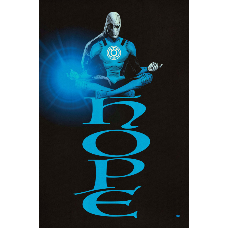 GREEN LANTERN CORPS 19 CVR B JORGE FORNES CARD STOCK VAR