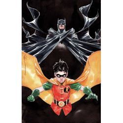 BATMAN & ROBIN YEAR ONE DYNAMIC DUOS 1 (OF 12) CVR C DUSTIN NGUYEN CARD STOCK VAR