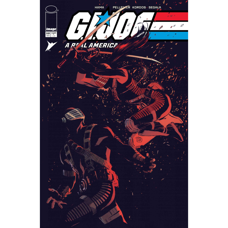 GI JOE A REAL AMERICAN HERO 331 CVR A LEE WEEKS & DAVE STEWART