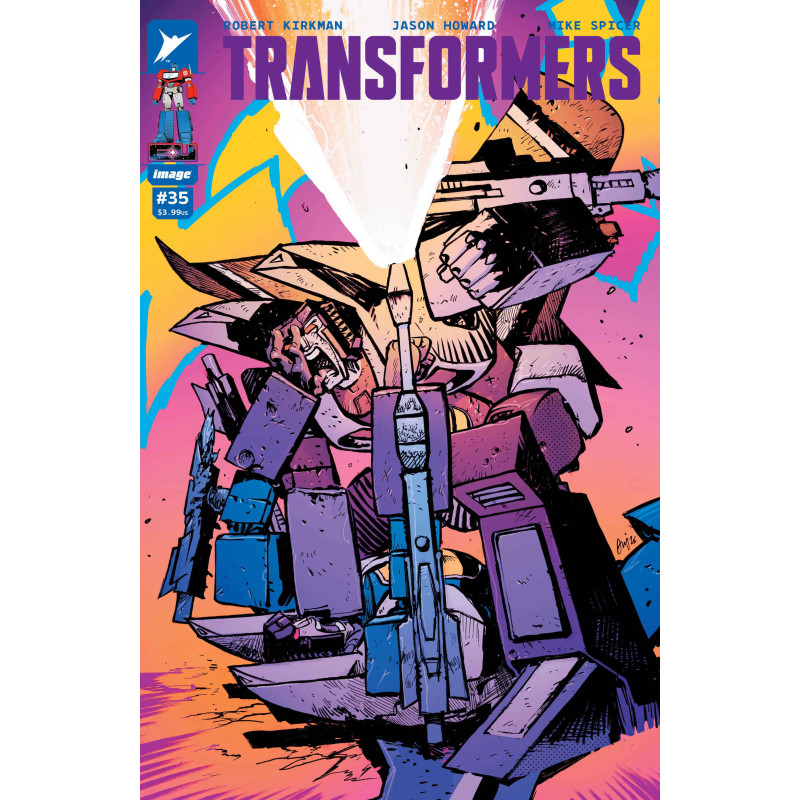 TRANSFORMERS 35 CVR B DANIEL WARREN JOHNSON & MIKE SPICER VAR