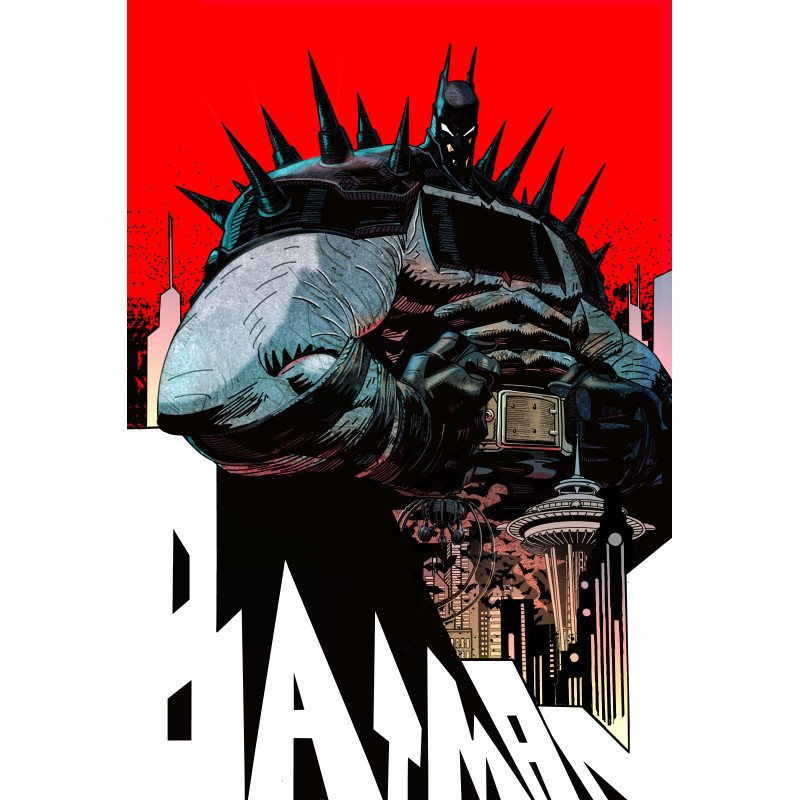 ABSOLUTE BATMAN 23 CVR F INC 1:25 DAMION SCOTT CARD STOCK VAR