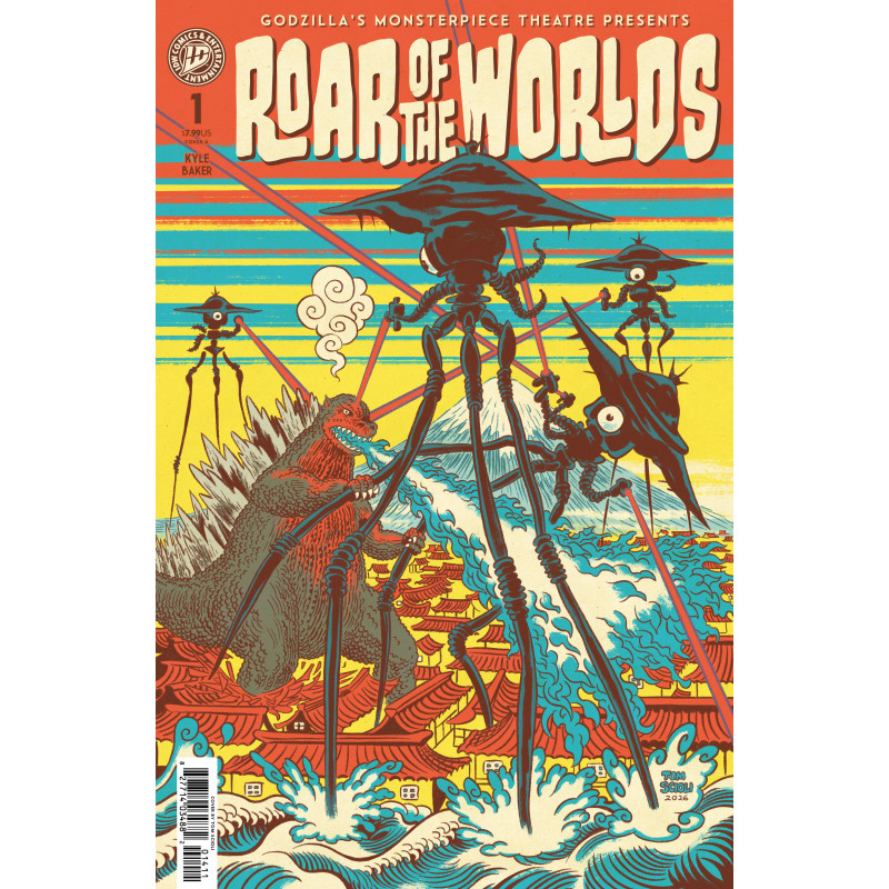 GODZILLA'S MONSTERPIECE THEATRE PRESENTS: ROAR OF THE WORLDS COVER A (SCIOLI)