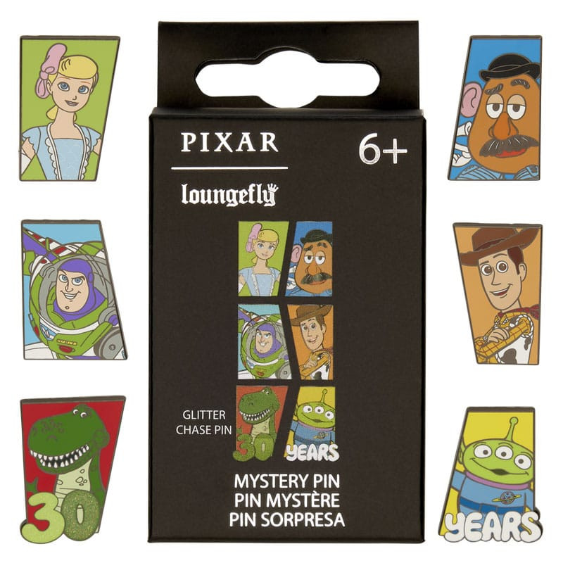 TOY STORY 30TH ANNIVERSARY PIXAR BY LOUNGEFLY BLIND BOX 4 CM