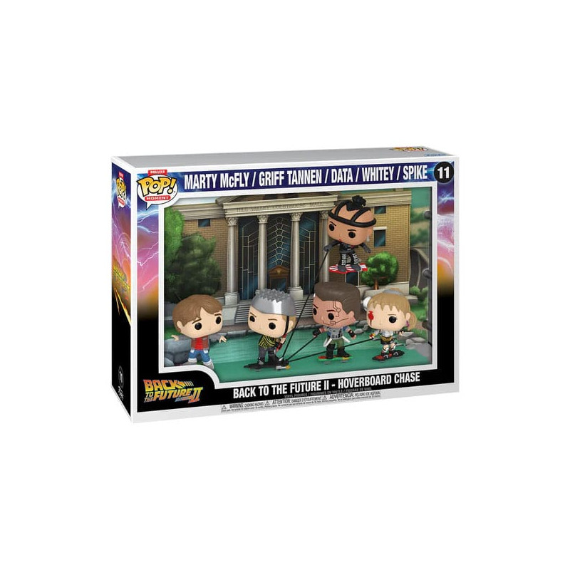 RETOUR VERS LE FUTUR HOVERBOARD PACK 5 FIGURINES POP MOMENTS DELUXE