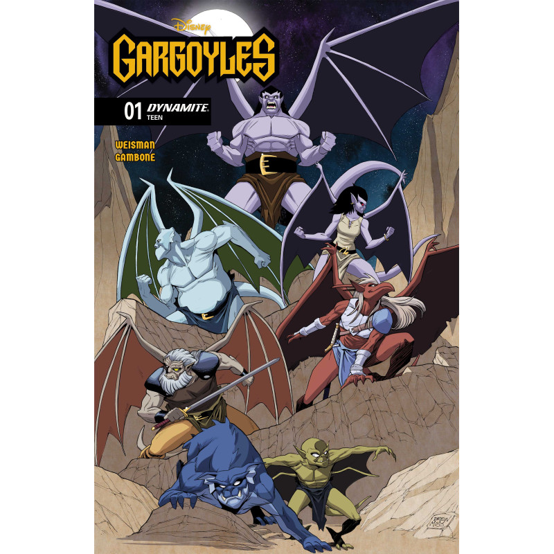 GARGOYLES 1 (2026) CVR B DREW MOSS VAR