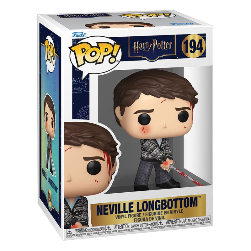 NEVILLE LONGBOTTOM W SWORD OF GRYFFINDOR HARRY POTTER POP VINYL FIGURINE 9 CM