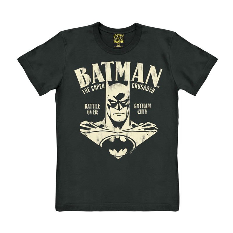BATMAN THE CAPED CRUSADER DC COMICS T SHIRT TAILLE S