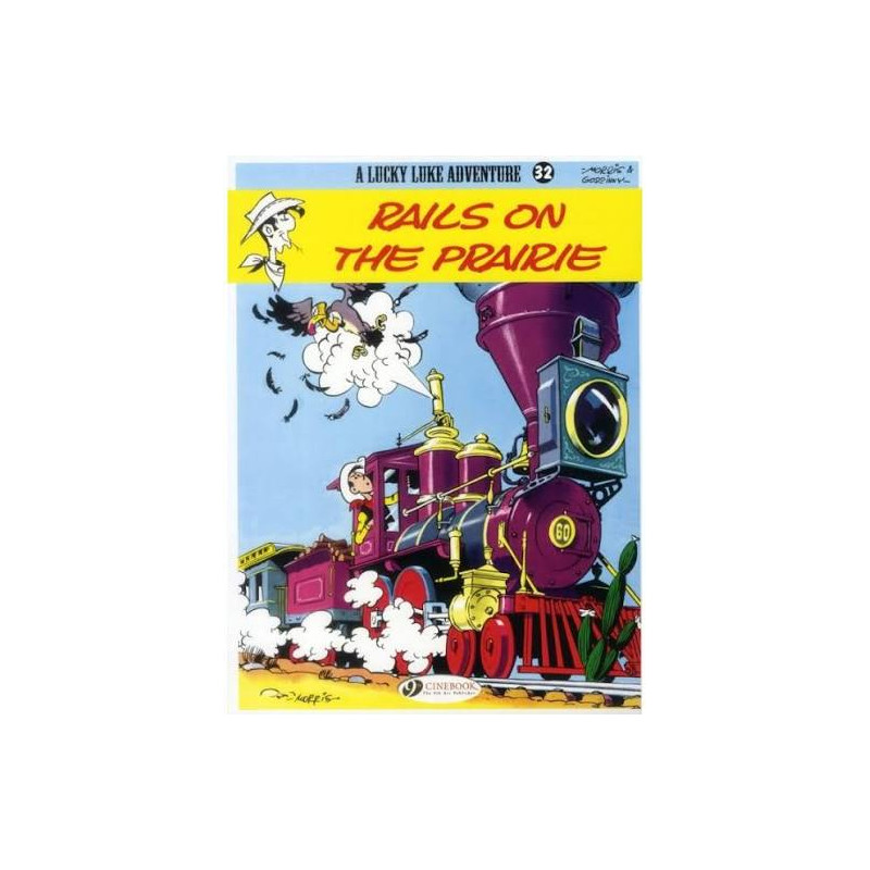LUCKY LUKE TOME 32 RAILS ON THE PRAIRIE