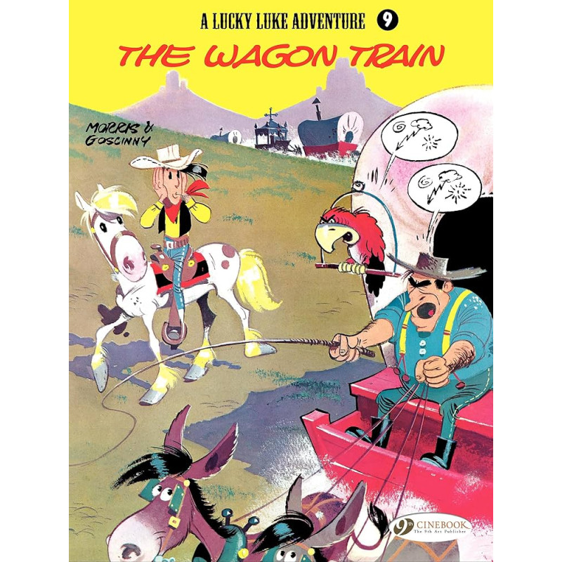 LUCKY LUKE TOME 9 THE WAGON TRAIN