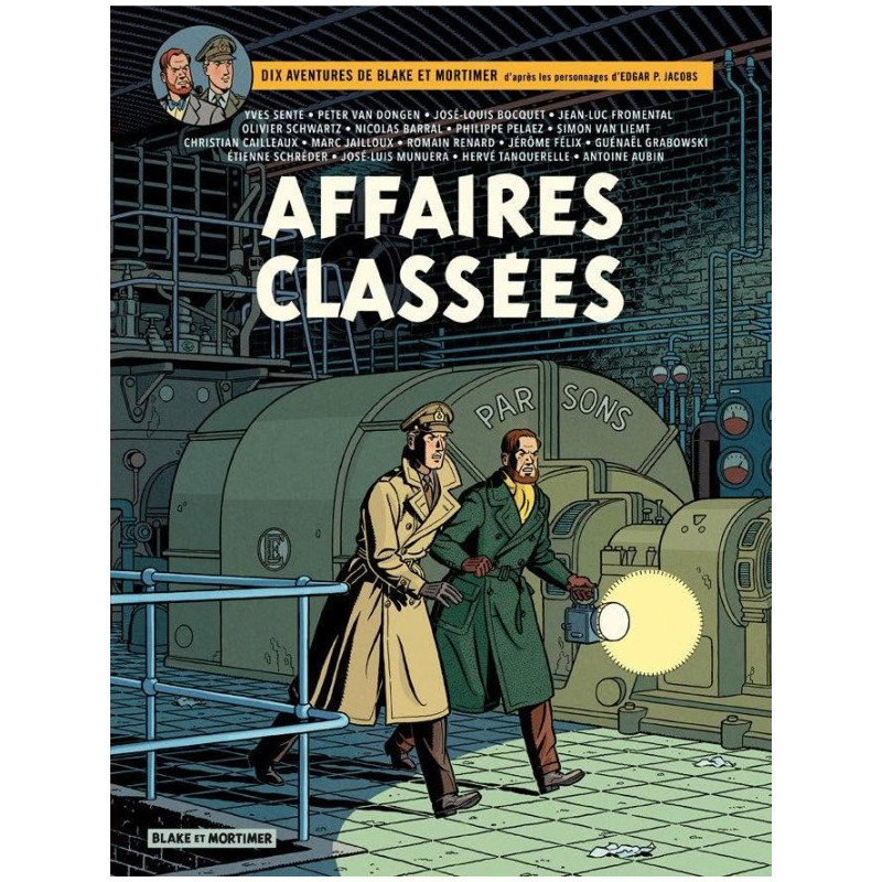 BLAKE ET MORTIMER HORS-SERIE AFFAIRES CLASSEES TOME 15 EDITION SPECIAL