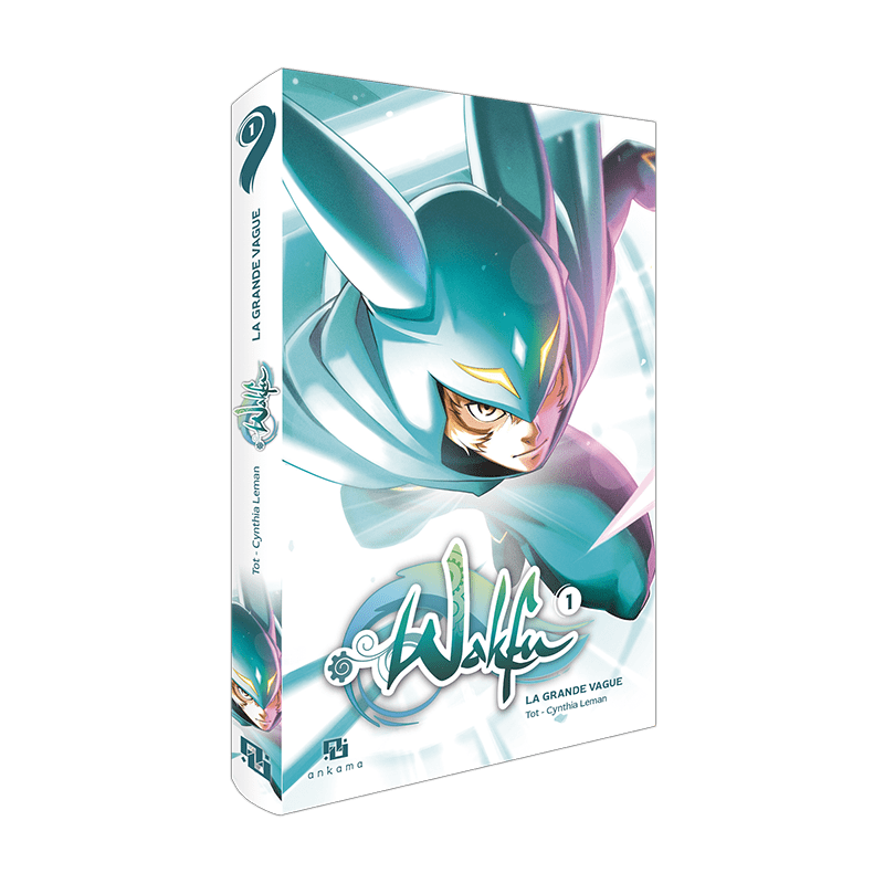 PACK DÉDICACE CYNTHIA LEMAN : WAKFU LA GRANDE VAGUE T1
