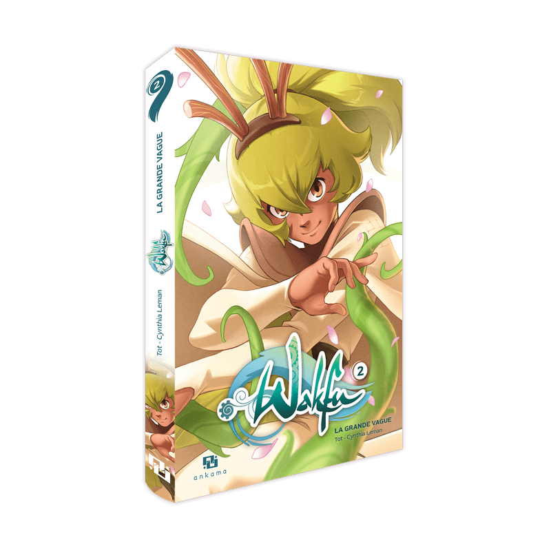 PACK DÉDICACE CYNTHIA LEMAN : WAKFU LA GRANDE VAGUE T2