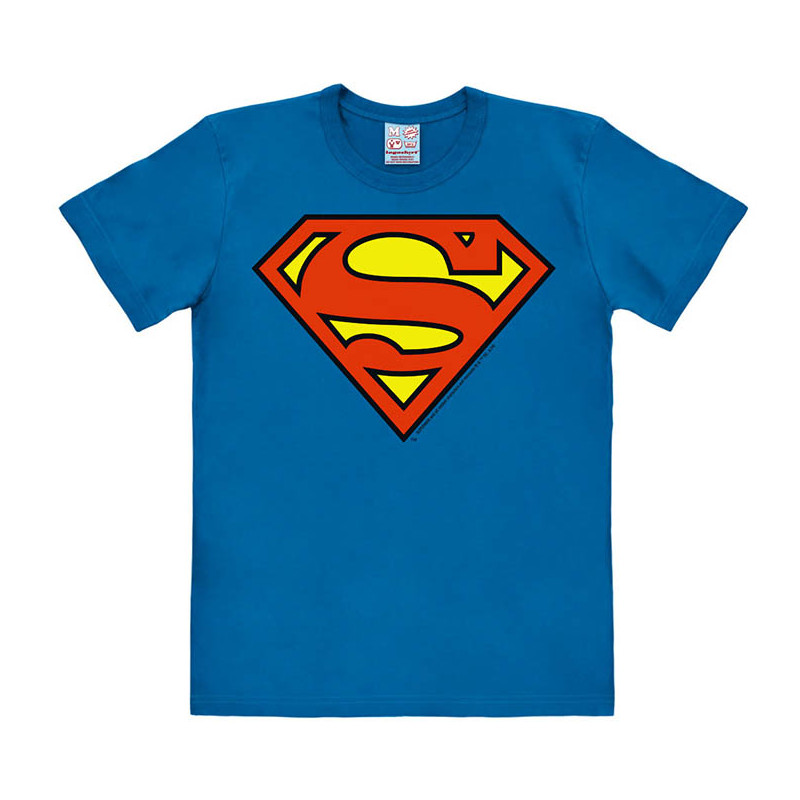 SUPERMAN LOGO CLEAN DC COMICS T SHIRT TAILLE L