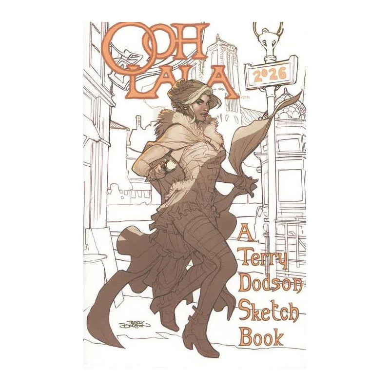 SKETCH BOOK TERRY DODSON 2026 SIGNE