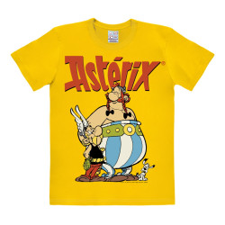 T SHIRT ASTERIX ET OBELIX JAUNE M