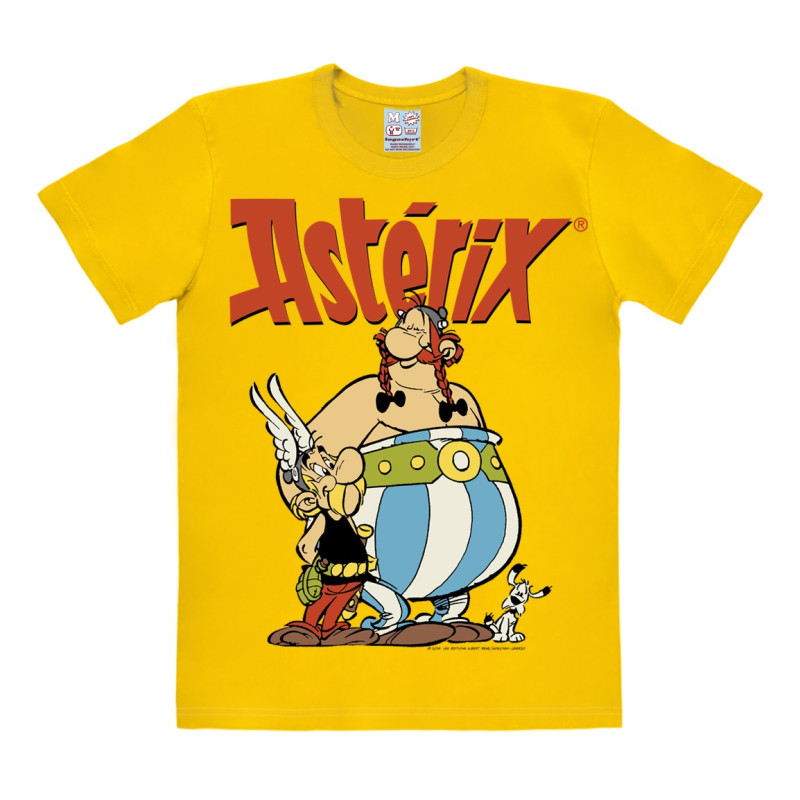 T SHIRT ASTERIX ET OBELIX JAUNE M