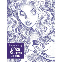 SKETCH BOOK ARTHUR ADAMS 2025 SIGNE