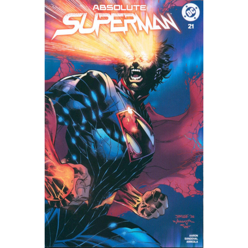 ABSOLUTE SUPERMAN 21 SDCC EXCLUSIVE JIM LEE COVER