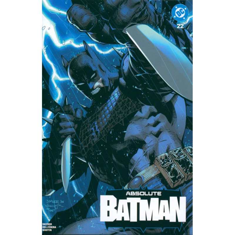 ABSOLUTE BATMAN 22 SDCC EXCLUSIVE JIM LEE COVER
