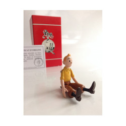 TINTIN CHEMISE JAUNE FIGURINE ARTICULEE PIXI