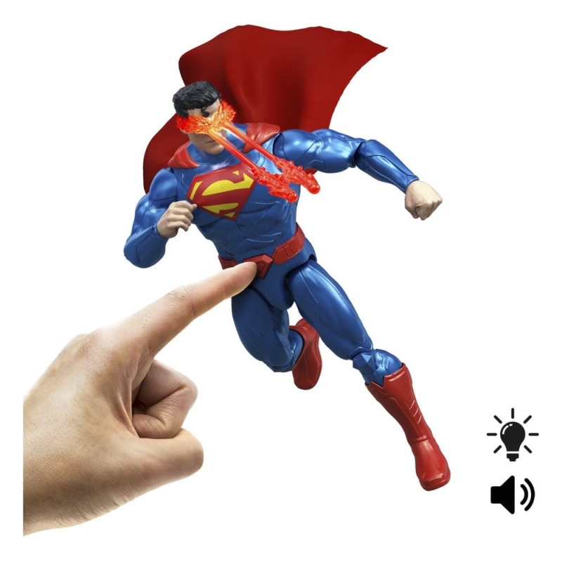 SUPERMAN DC PREMIER HEAT VISION FIGURINE SONORE ET LUMINEUSE 16 CM