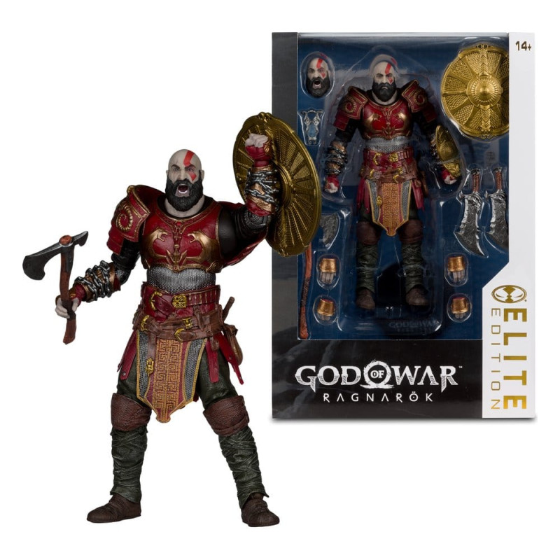 KRATOS GOD OF WAR ELITE EDITION FIGURINE 18 CM