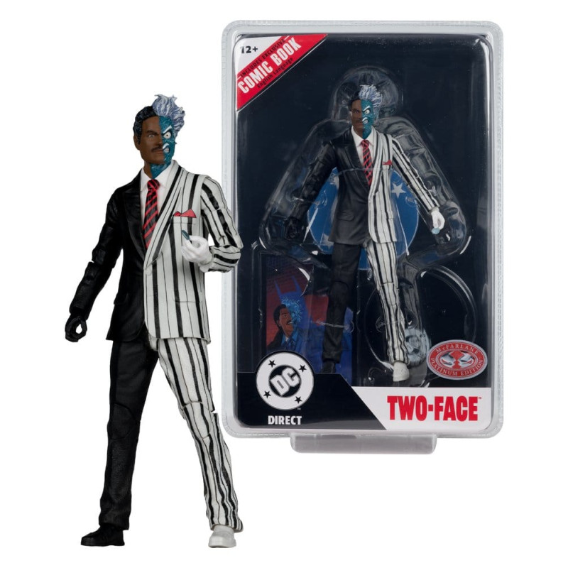 TWO FACE BATMAN 89 DC PAGE PUNCHERS RED PLATINUM ED FIGURINE 19 CM