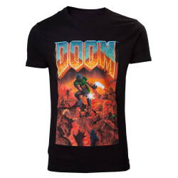 DOOM CLASSIC BOX ART T SHIRT TAILLE MEDIUM