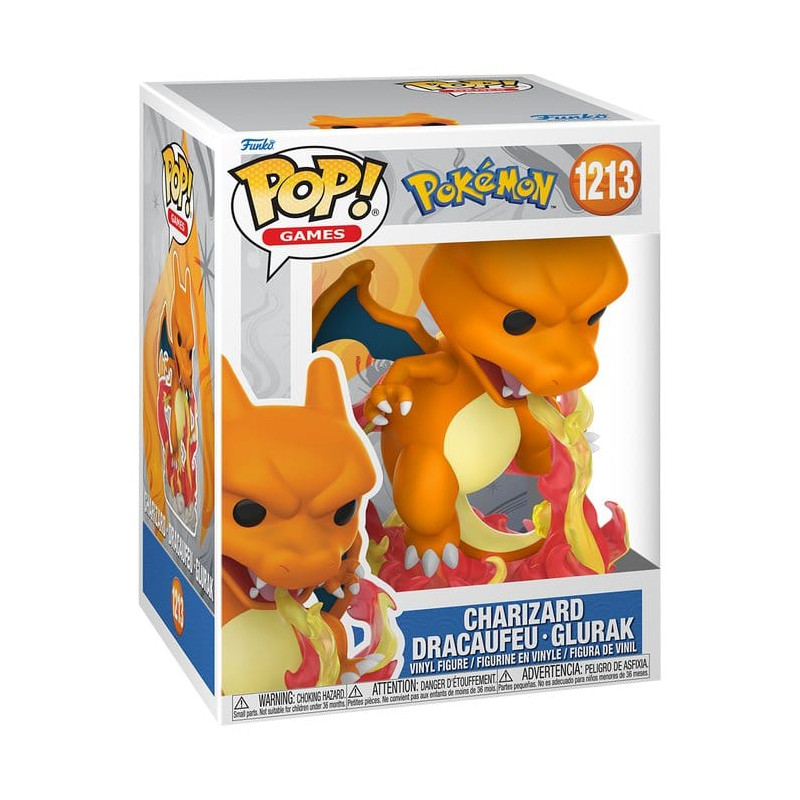 DRACAUFEU CHARIZARD POKEMON POP PREMIUM VINYL FIGURINE 9 CM