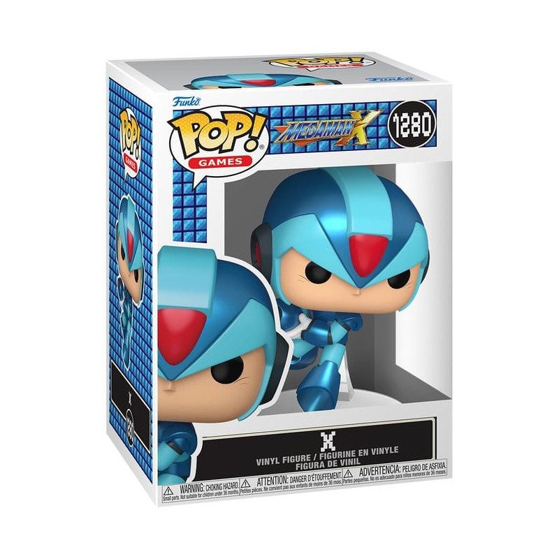 MEGA MAN X MEGA MAN POP GAMES VINYL FIGURINE 9 CM