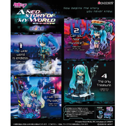 HATSUNE MIKU FIGURINES MINI NEO STORY BLIND BOX BOITE MYSTERE 12 CM