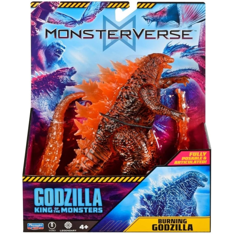 BURNING GODZILLA KING OF THE MONSTERS ACTION FIGURE 13 CM