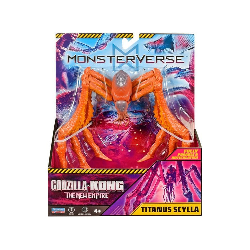 SCYLLA GODZILLA X KONG THE NEW EMPIRE MONSTERVERSE ACTION FIGURE