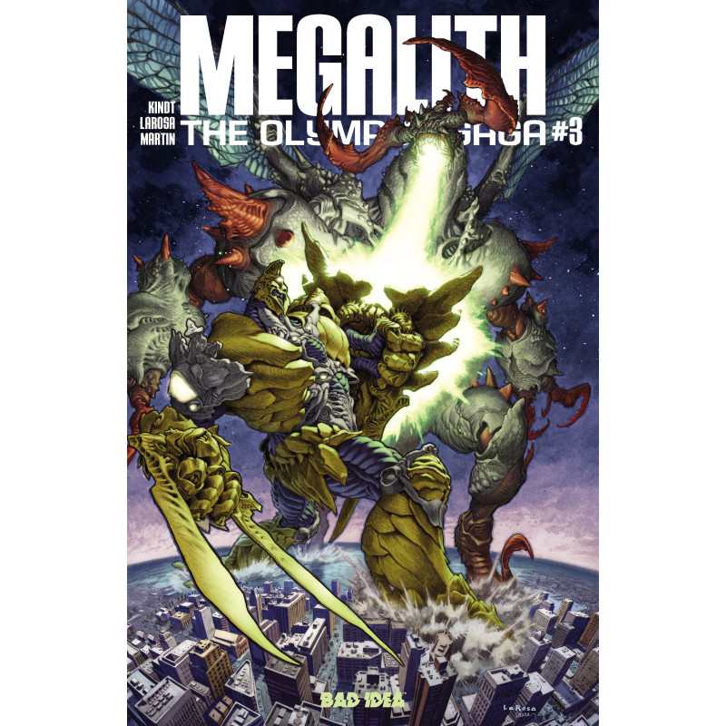 OLYMPUS SAGA MEGALITH 3 (OF 4) CVR A LEWIS LAROSA