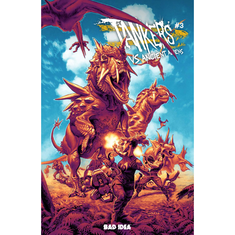 TANKERS VS ANCIENT ALIENS 3 (OF 4) CVR B LEWIS LAROSA VAR